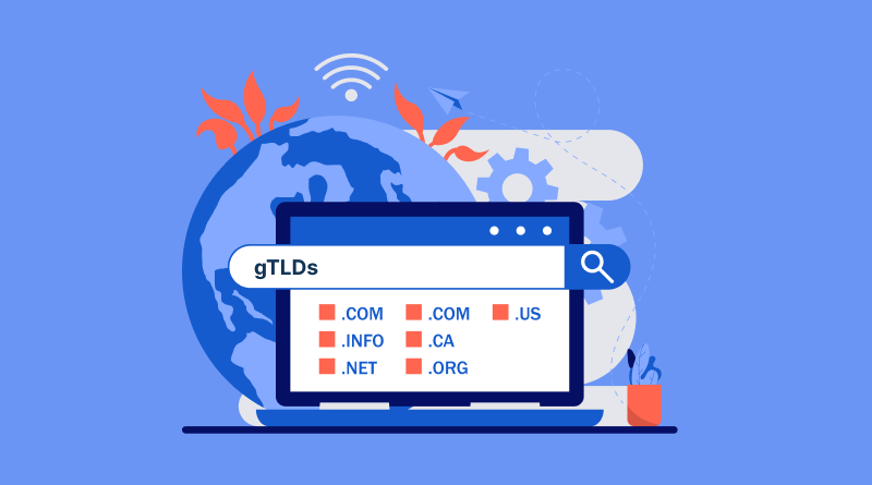 Domain Names With Generic Extensions (gTLDs)