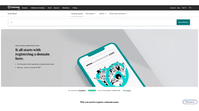 GoDaddy: Domain Registrar for Small Business Branding